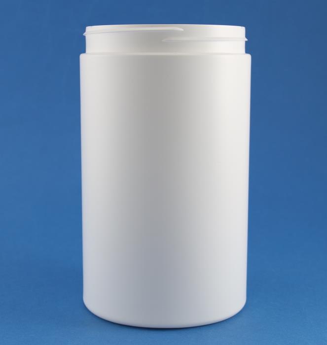 1000ml Simplicity Wide Mouth HDPE Jar 100mm Screw Neck